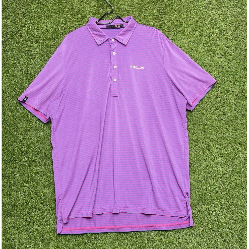 RLX Ralph Lauren Golf Polo Shirt Mens XL Extra Large Athletic Sportswear